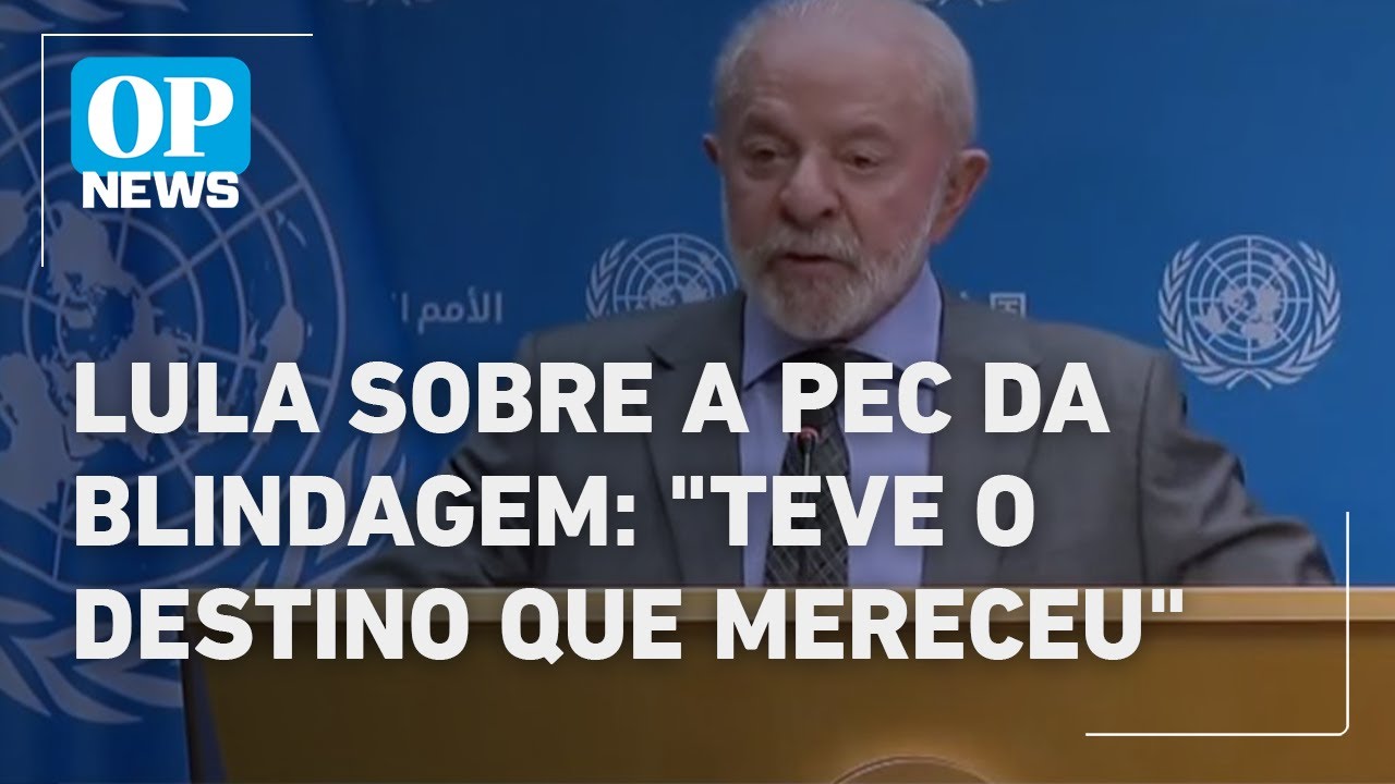 Em coletiva na ONU Lula comenta arquivamento da PEC da blindagem no Senado | O POVO NEWS