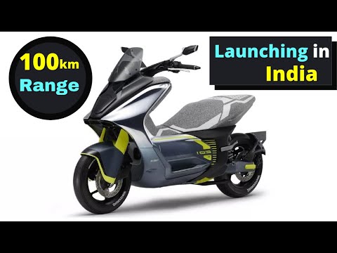 Yamaha EC-01 Maxi Electric Scooter Launch in India 2022