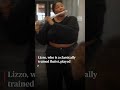 WATCH: Lizzo plays James Madisons crystal flute #shorts