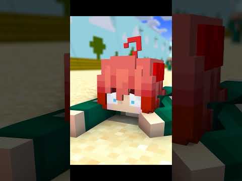 JJ saved Sayori during Red Light, Green Light Challenge - #minecraft #jjandmikey #squidgame
