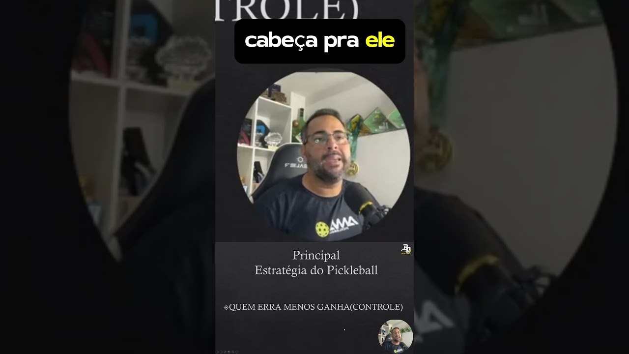Dica do BA - Regularidade e Risco #pickleballislife #tennis #pickleball #pickleballhighlights