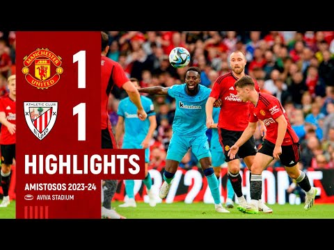HIGHLIGHTS | Manchester United 1-1 Athletic Club | Friendlies 2023-24