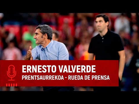 🎙️ Ernesto Valverde | post Athletic Club 3-2 Rayo Vallecano | J6 LaLiga