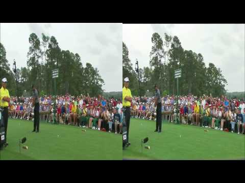 Tiger Woods Returns To Golf (Short clip) 3D clip