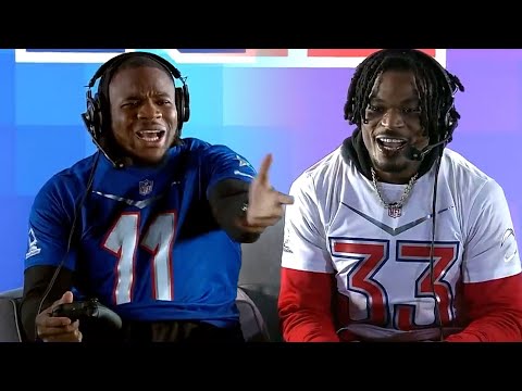 Best Of Derwin James Trash Talking Micah Parsons In Madden | LA Chargers video clip
