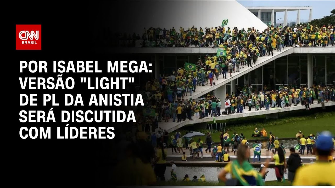 Versão light de PL da Anistia será discutida com líderes | CNN NOVO DIA