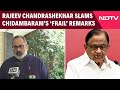Chidambaram News | Rajeev Chandrasekhar On Chidambaram’s ‘Frail’ Remark About INDIA Bloc