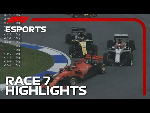 F1 Esports Pro Series 2019: Race Seven Highlights