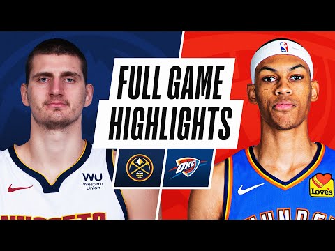NUGGETS at THUNDER | FULL GAME HIGHLIGHTS | February 27, 2021