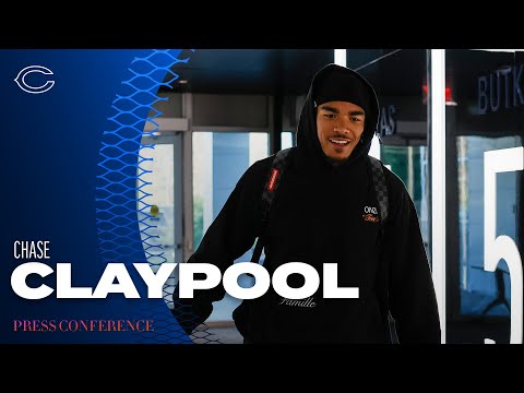 Chase Claypool: 'I'm excited to make plays' | Chicago Bears video clip