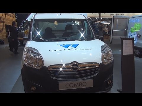 Opel Combo 1.6 CDTi ecoFLEX 6MT L2H1 Refrigerated Panel Van (2017) Exterior and Interior in 3D