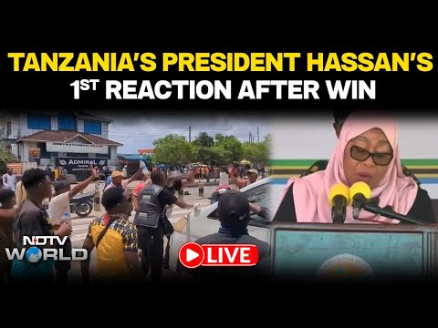 Tanzania News Today LIVE: Tanzanian President Hassan Wins Disputed Election | First Reaction