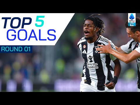 A dream debut for Juve’s Mbangula | Top 5 Goals | Round 1 | Serie A 2024/25