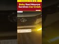 #watch | Uttar Pradesh Minister Baby Rani Maurya’s Car Collides with Truck #viral