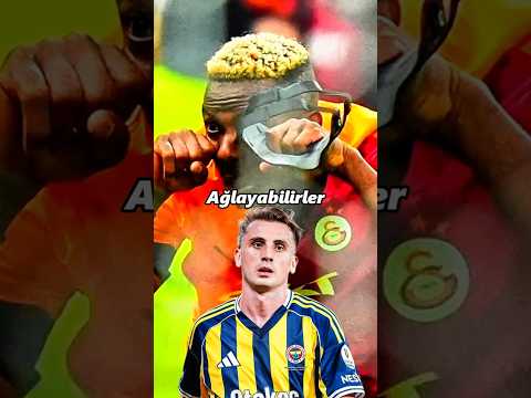 Osimhen Fenerbahçelilere istedikleri kadar ağlayabilirler dedi #shorts #futbol #osimhen