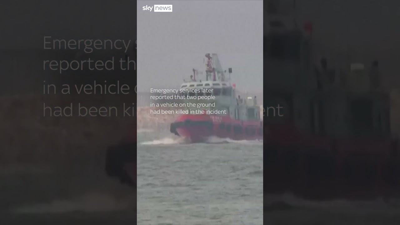 Cargo plane crash kills two people