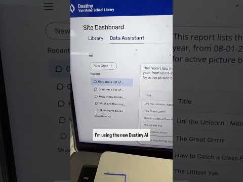 How Librarians Can Use Destiny AI to Save Time & Boost Engagement with @vanmeterlibrarian