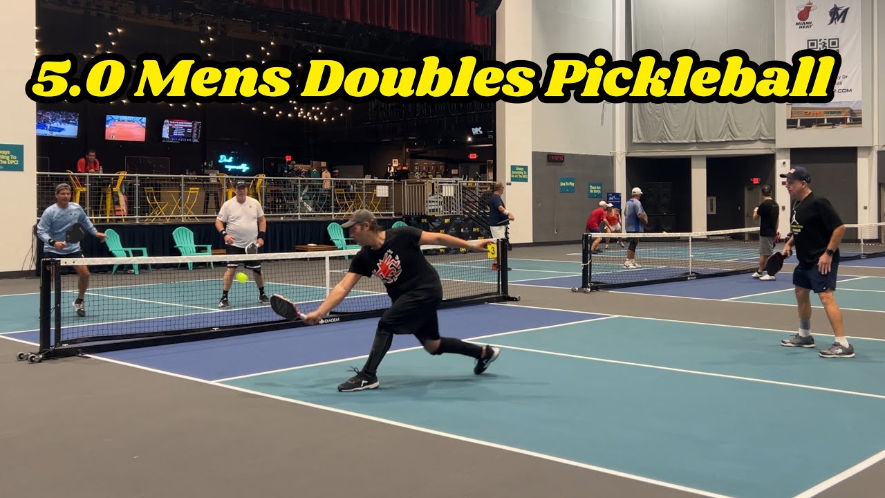 5.0 Mens Doubles Pickleball At The Diadem Pickleball Complex