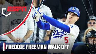 FREDDIE FREEMAN SMASHES WALK-OFF GRAND SLAM FOR DODGERS IN WORLD SERIES GAME 1 🤯 | ESPN MLB