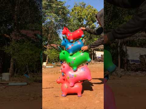 💛+🧡+💙 Time to goat color #shortvideo