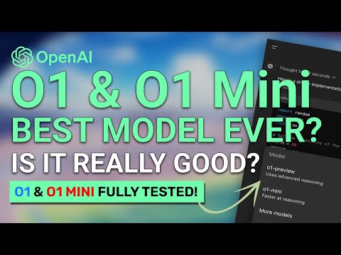 O1 & O1 Mini (Fully Tested) : The BEST LLM Ever Created OR Just a Good Model? (Beats Claude, Gemini)