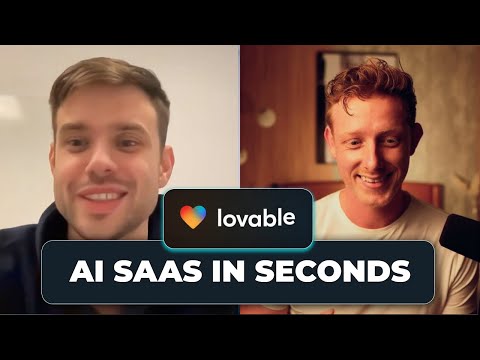 Loveable Co-Founder Buids an AI SaaS in 10 Min