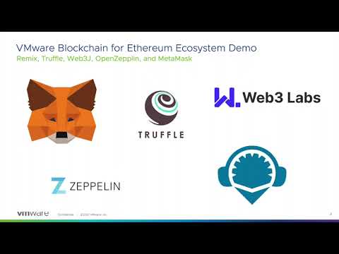VMware Blockchain for Ethereum 1.8: Integration with Ethereum Ecosystem Demo Talk