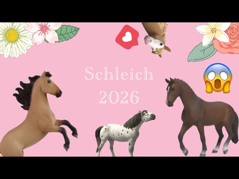 Schleich horse club 2026!!! (I want all of them)😍😍😍