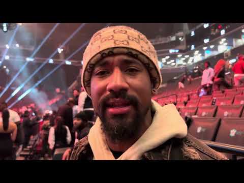 Demetrius Andrade REACTS to Gervonta Davis DRAW vs Lamont Roach