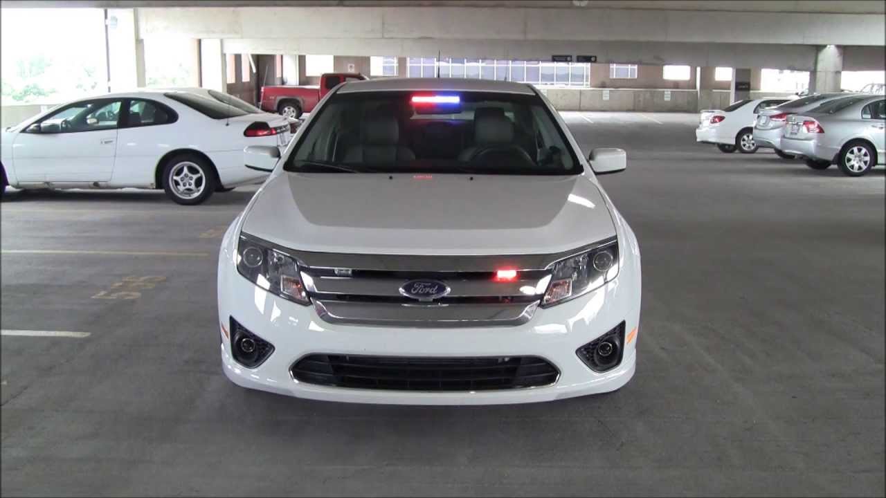 Ford fusion police car