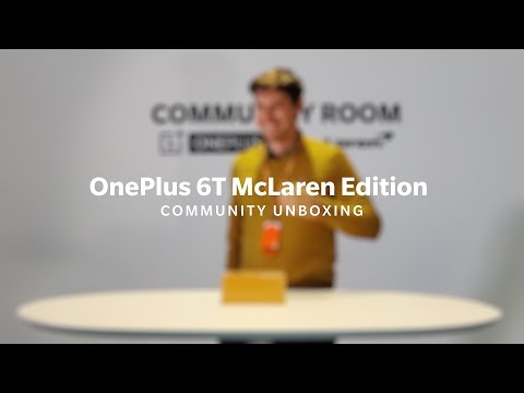 OnePlus 6T McLaren Edition - Community Unboxing