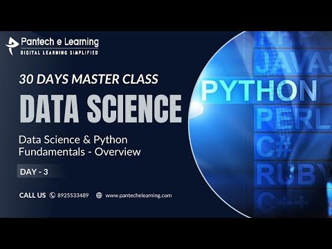 Day-03 Data Science & Python Fundamentals – Overview