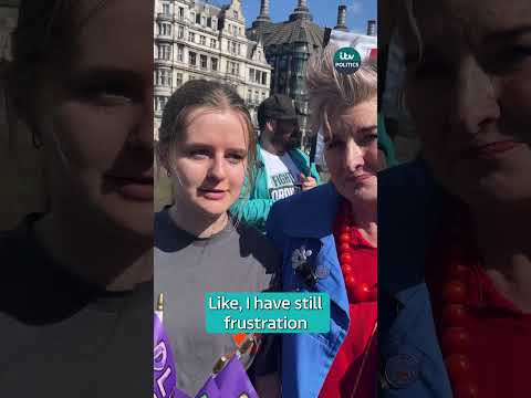 Parents of SEND children say 'enough is enough' at Westminster protest | ITV News