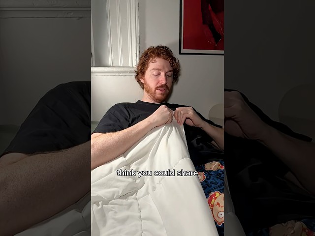 When She Hogs The Blanket