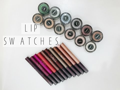 MUG Foiled Lip Glosses & Pigments | Review + Lip Swatches