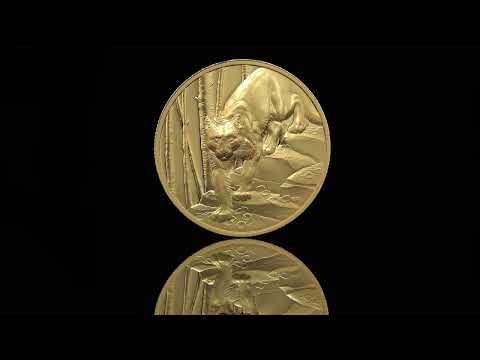 Pure Gold Ultra High Relief Coin – Great Hunters: Cougar –
Mintage: 400 (2024)