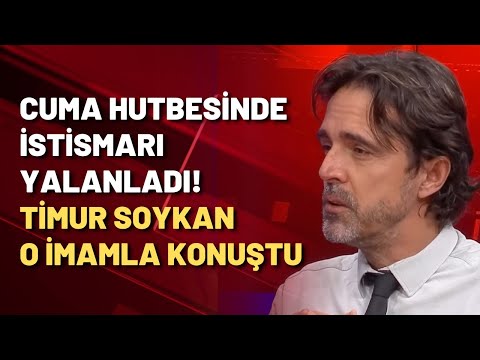 İmam, Cuma hutbesinde Timur Soykan'a 'PKK'lı' dedi! Timur Soykan o imamla konuştu!