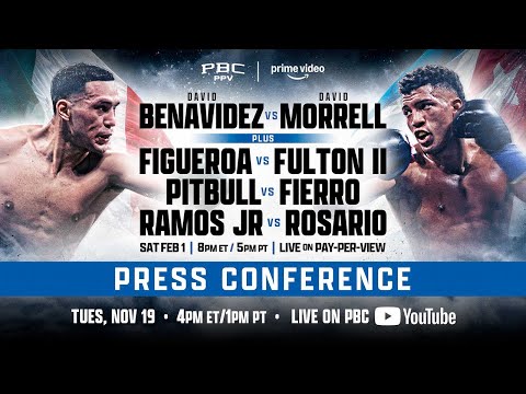 Benavidez vs. Morrell KICKOFF PRESS CONFERENCE | #BenavidezMorrell