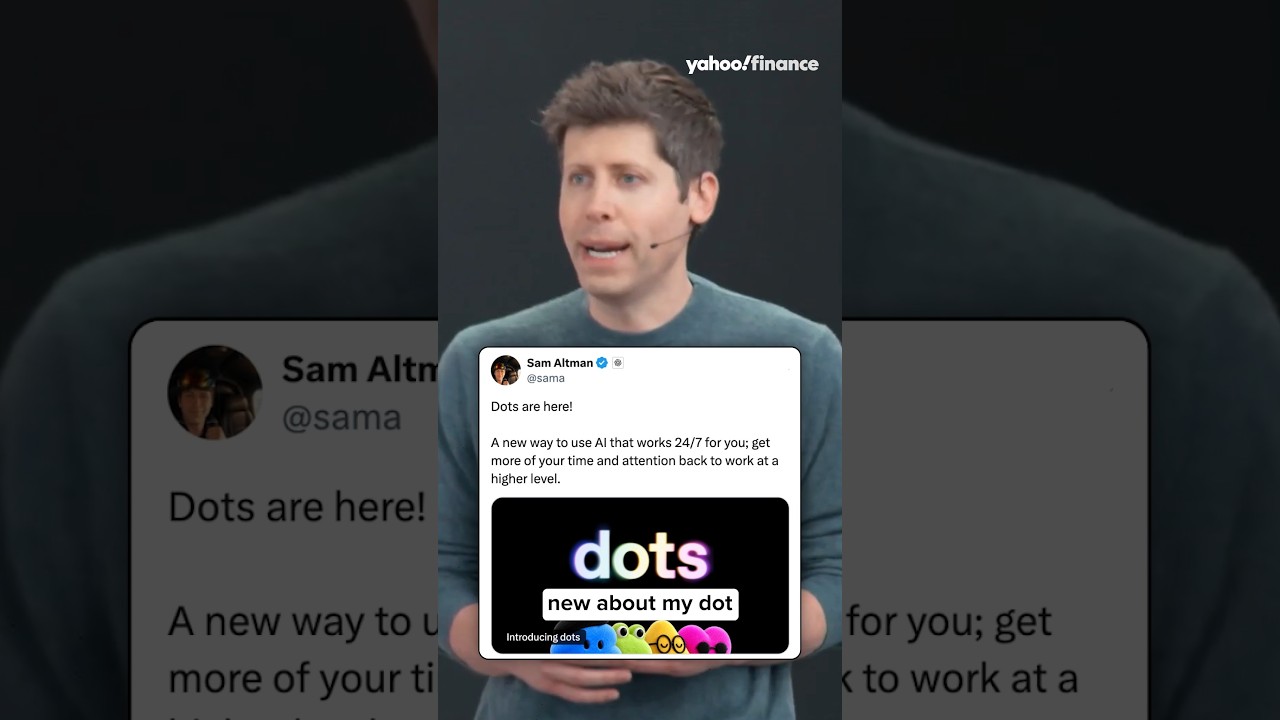 Sam Altman introduces dots by OpenAI