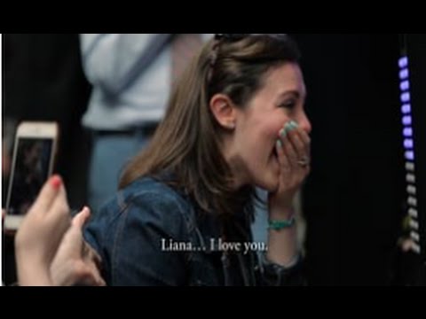 Surprise Proposal on The Ride NYC - Chad & Liana - 5.14.16