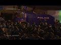 Police in Tbilisi disperse demonstrators outside Georgias parliament  - 01:00 min - News - Video