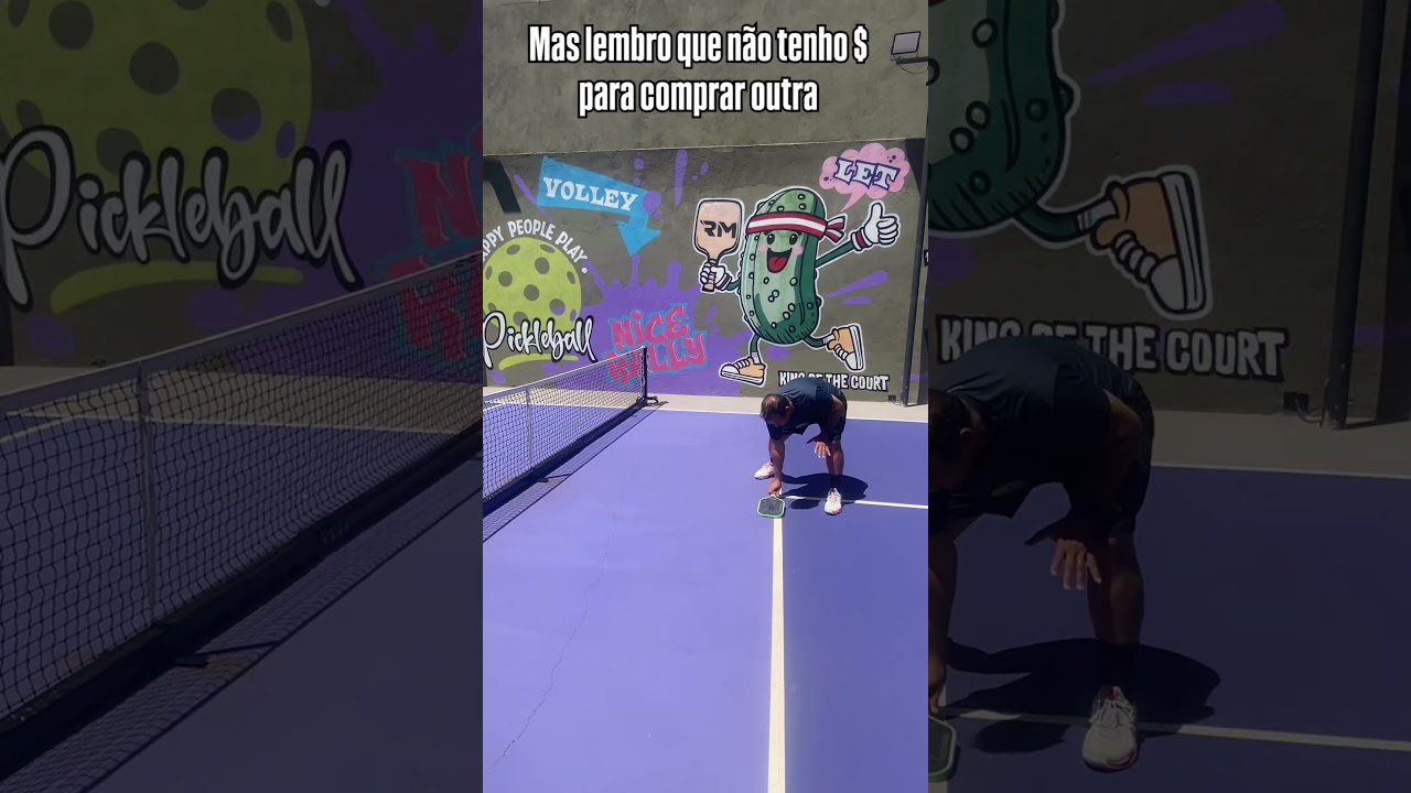 Quem nunca teve vontade de quebrar a raquete e parou no meio do caminho por não ter $? Kkk