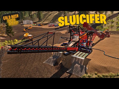 Simulando a série febre do ouro no Farming simulator 22