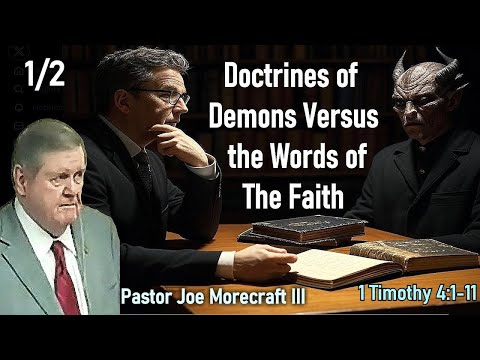 Doctrines of Demons Versus the Words of the Faith - Pastor Joe Morecraft III