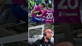 POV: the commentator reacts to Vlahovic volley 💥🤍🖤???