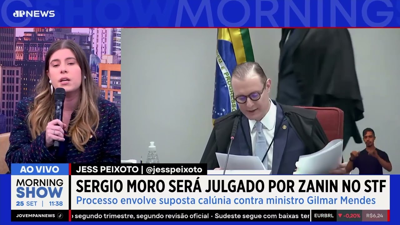 Após EMBATES na LAVA JATO, Zanin JULGARÁ Moro no STF; SAIBA MAIS