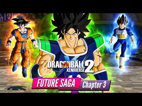 (DLC 20) Dragon Ball Xenoverse 2 Future Saga Chapter 3 - Story All Cutscenes - Full Movie (HD 60FPS)