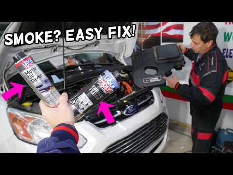 WHY CAR HAS WHITE SMOKE BLUE SMOKE BLACK SMOKE FROM EXHAUST FORD C-MAX FORD FUSION LINCOLN MKZ