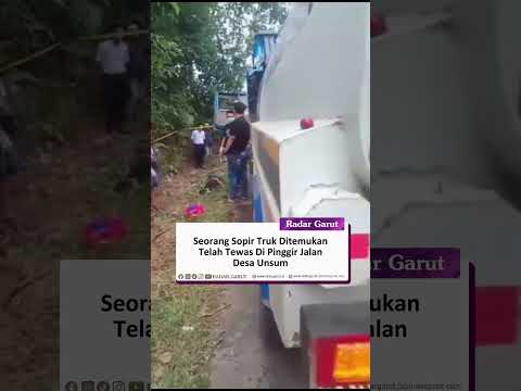Seorang Sopir Truk Ditemukan Tew*s