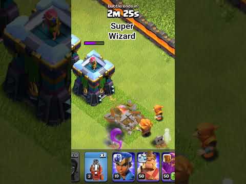 #coc #gamer #super Wizard V/S #archer #subscribe #shorts #trend #trending #viral #best #gameplay